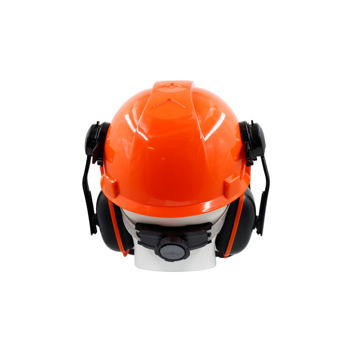 SGS Protective Helmet for Landscapers with Ear Defenders and Face Shield